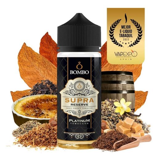 [Discontinued] Bombo Platinum Tobaccos Supra Reserve 40ml longfill