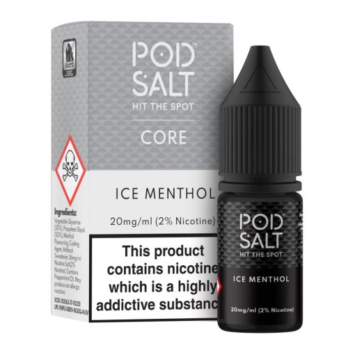 Pod Salt Core Ice Menthol 10ml 11mg/ml nicsalt