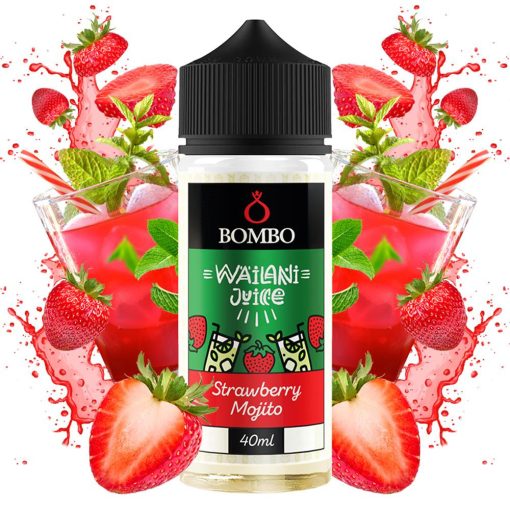 [Kifutott] Bombo Wailani Juice Strawberry Mojito 40ml longfill