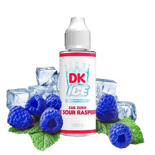 Donut King Ice Sub Zero Blue Raspberry 100ml shortfill