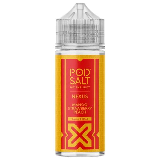 Pod Salt Nexus Mango Strawberry Peach 100ml shortfill