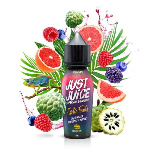 Just Juice Cherimoya Grapefruit & Berries 50ml shortfill