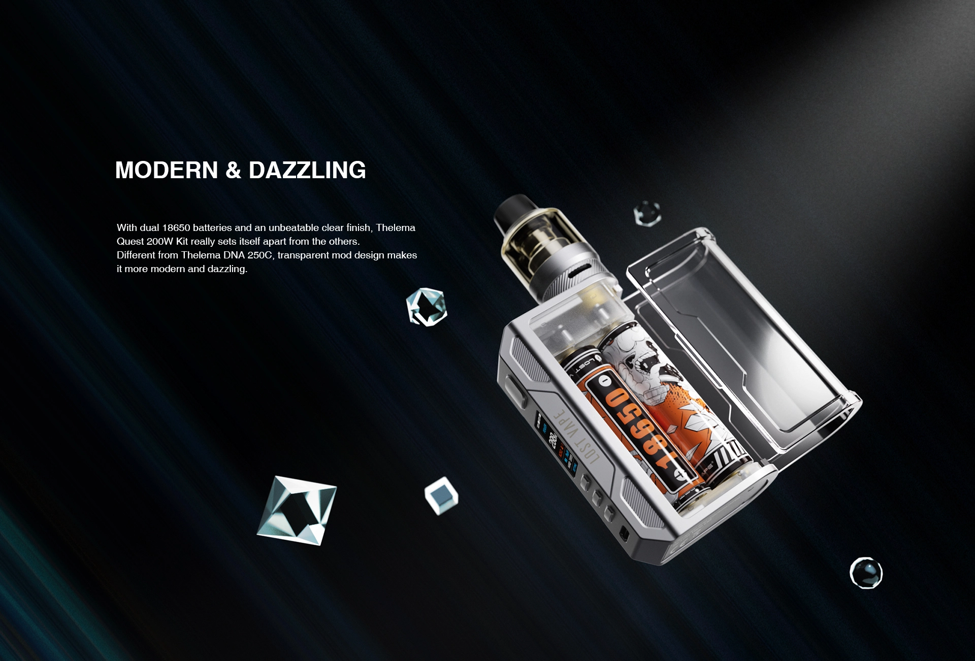 Lost Vape Thelema Quest 200W Mod