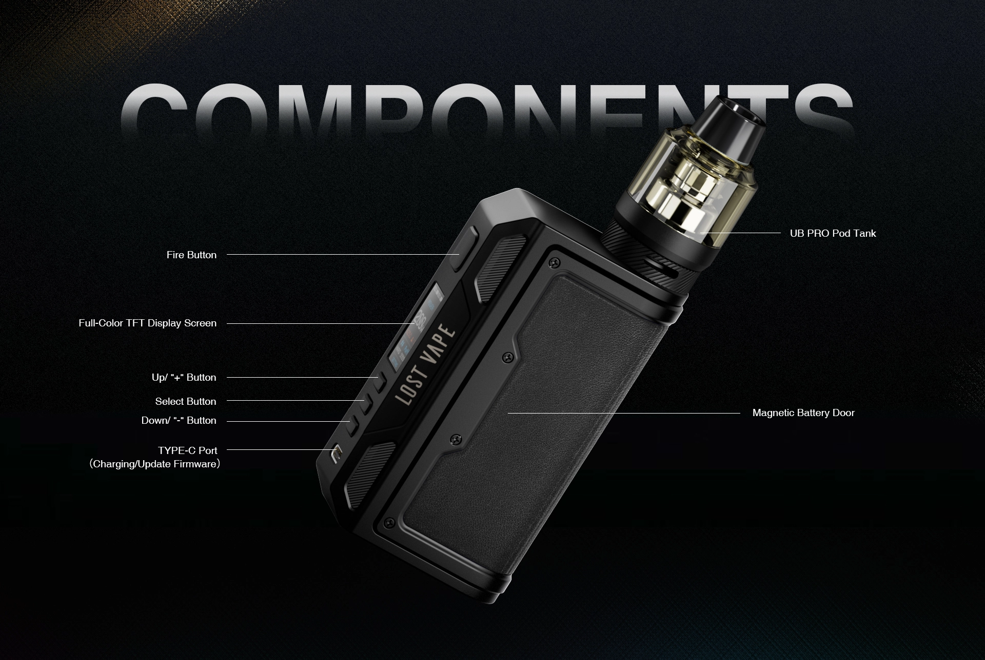 Lost Vape Thelema Quest 200W Mod