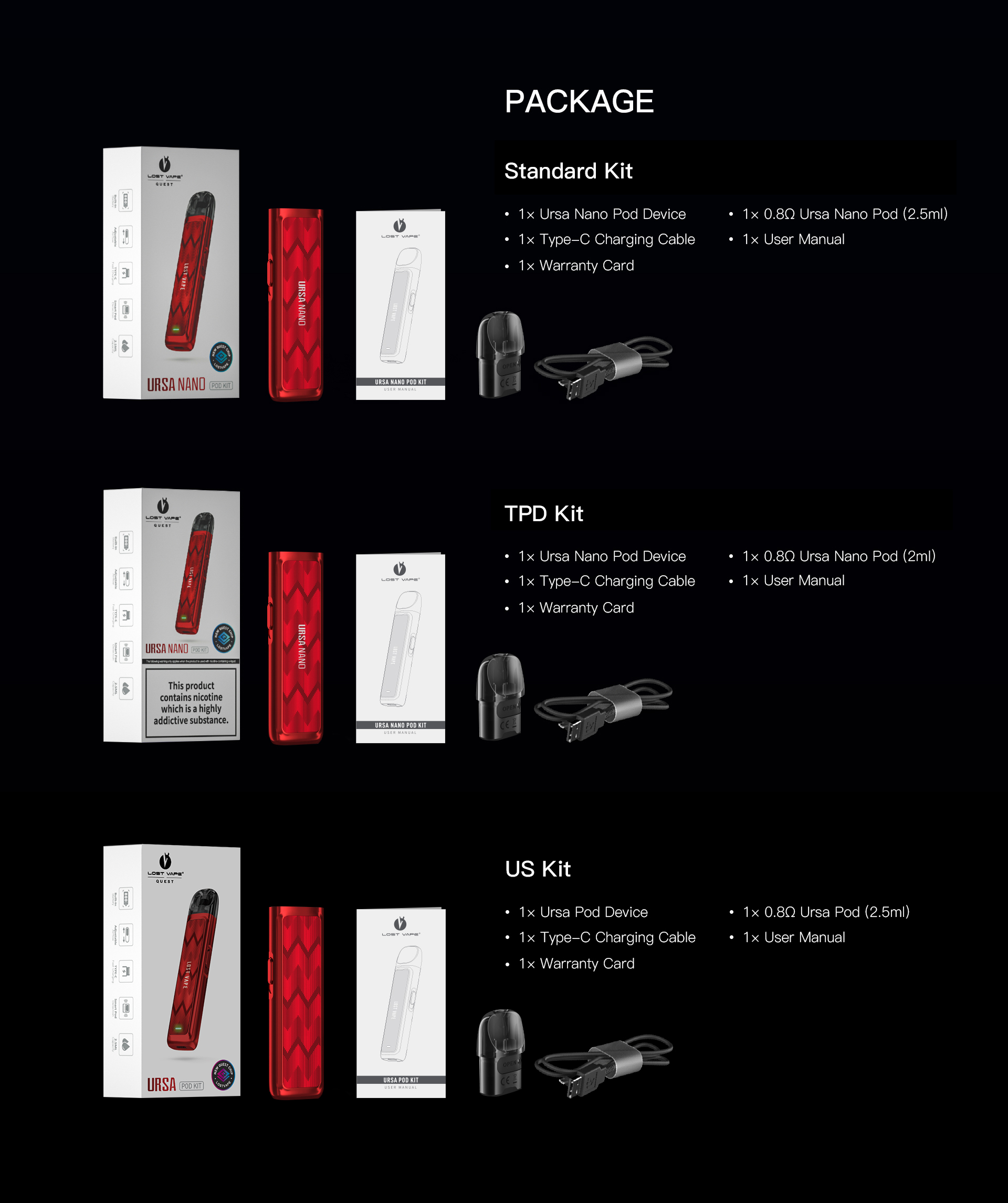 Lost Vape Ursa Nano Pod