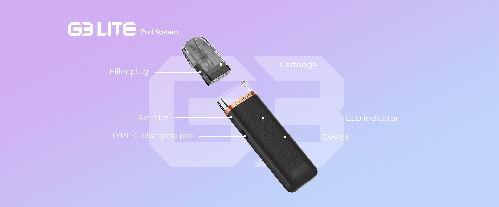 Uwell Caliburn G3 Lite Pod