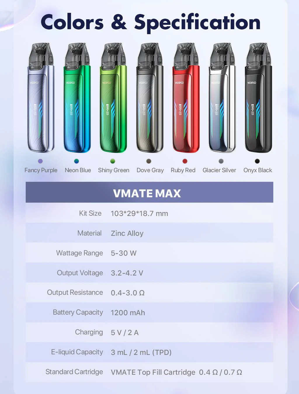 VooPoo Vmate Max Pod